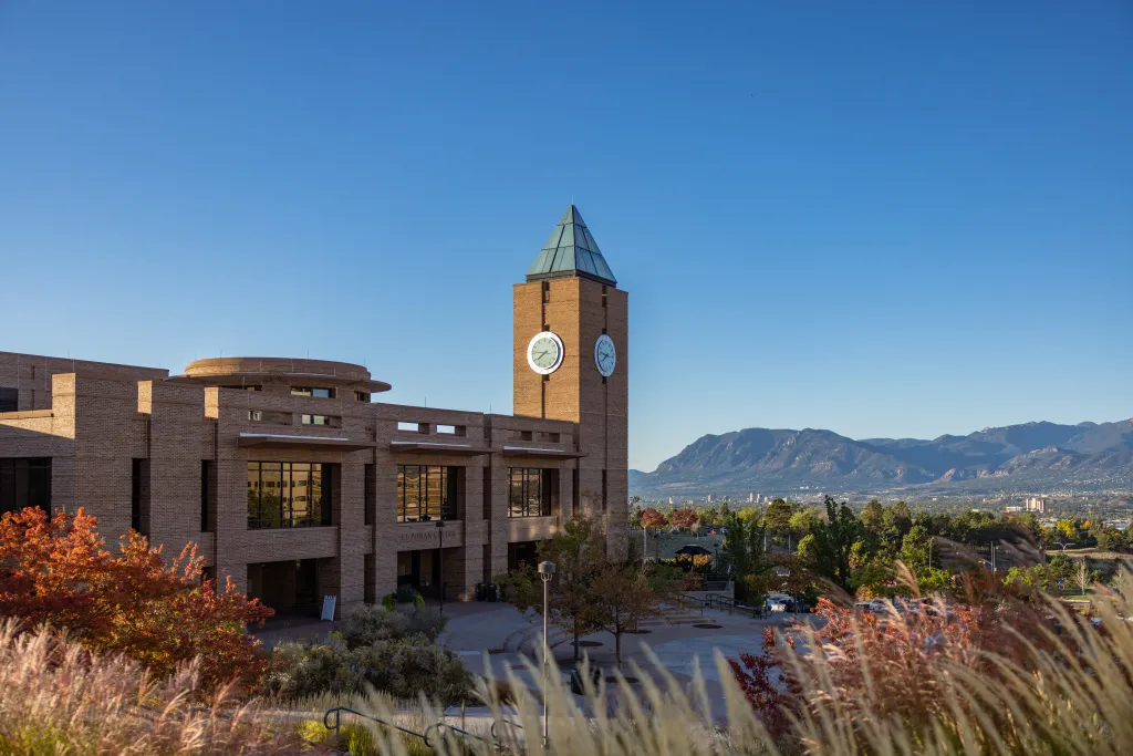 El pomar tower on uccs campus