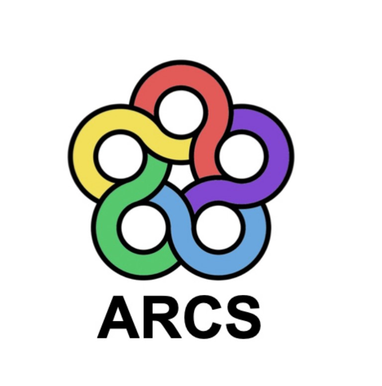 logo of interweaving arcs in a variety of colors